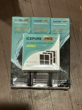 ICEPURE PRO AF004  3 Air and 3  Water  REFRIGERATOR Filter